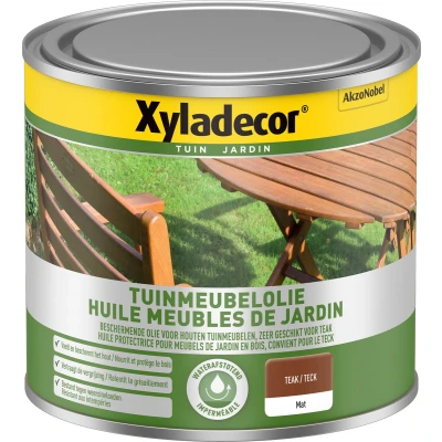Afbeelding van Xyladecor Tuinmeubelolie Teak 500ml
