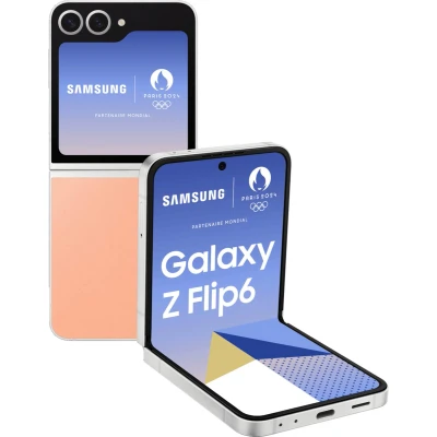 Afbeelding van Samsung Galaxy Z Flip 6 SM F741B Smartphone, 6,7 inch, 3,4 12 GB RAM, 512 GB, perzik