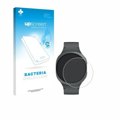 Afbeelding van upscreen Screenprotector voor Samsung Galaxy Watch 8 (40 mm) Folie Beschermfolie transparant antibacterieel