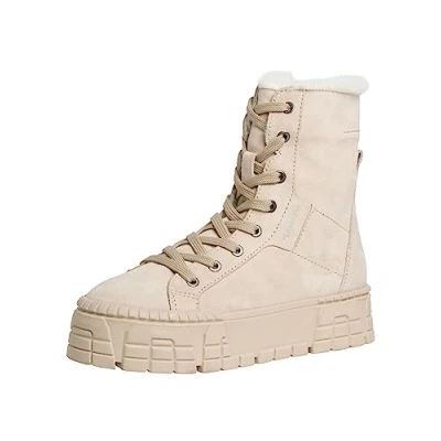 Afbeelding van Tamaris 12684141 Veterboots, Dames, Maat: 39, Antelope Leer