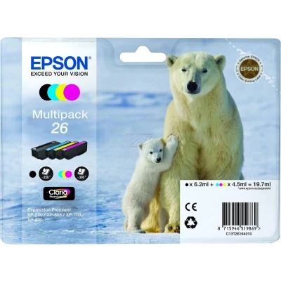 Afbeelding van Epson 26 Inktcartridge / Multipack