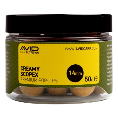 Afbeelding van Avid Carp Creamy Scopex 14mm Pop Ups