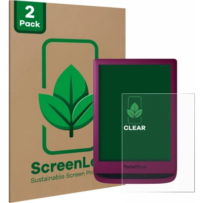 Afbeelding van ScreenLeaf Screenprotector voor PocketBook Touch Lux 5 Duurzame schermbescherming Folie Beschermfolie transparant (2 Stuks)