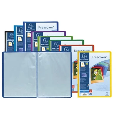 Afbeelding van Showalbum kreacover® 8 st. 90 tassen 180 zicht A4 Exacompta