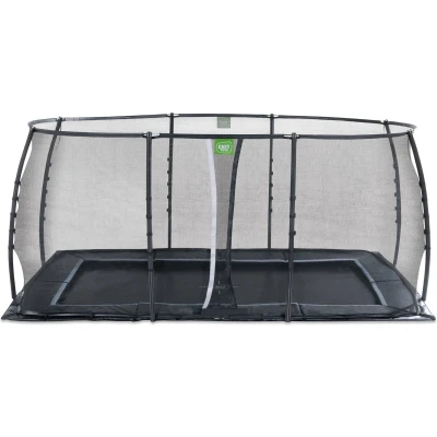 Afbeelding van EXIT groundlevel trampoline 275x458cm Dynamic (zwart)
