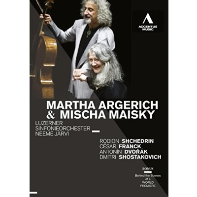 Afbeelding van Martha Argerich, Mischa Maisky, Lucerne Symphony Orchestra, Neeme Järvi Argerich &amp; Maisky (DVD)