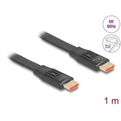 Afbeelding van Delock High Speed HDMI Flachbandkabel 48 Gbps 8K 60 Hz 1 m HQ produc