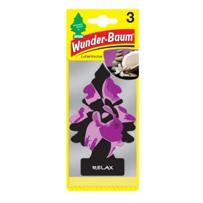 Afbeelding van Wunderbaum 171324 luchtverfrisser Relax 3 pack