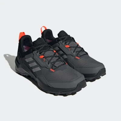 Afbeelding van Adidas Terrex AX4 Goretex Outdoorschoenen, Heren, Maat: 40, Grey six/grey four/solar red Kunststof/ textiel