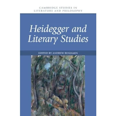 Afbeelding van Heidegger and Literary Studies