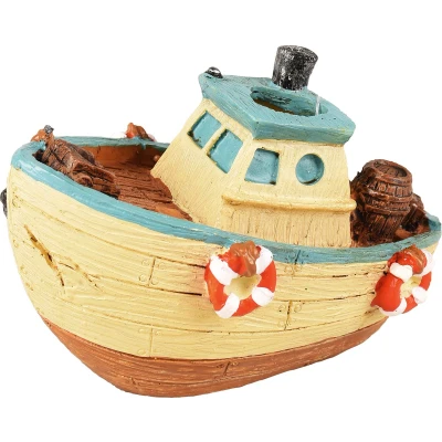 Afbeelding van Aquarium Ropa scheepswrak 12 x 7 8 cm