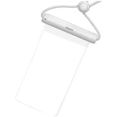 Afbeelding van Baseus IPX8 Waterdicht Smartphonehoesje Telefoons tot 7.2 Inch Wit