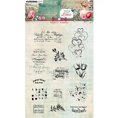 Afbeelding van Romantic Elements Sending You Love nr.799