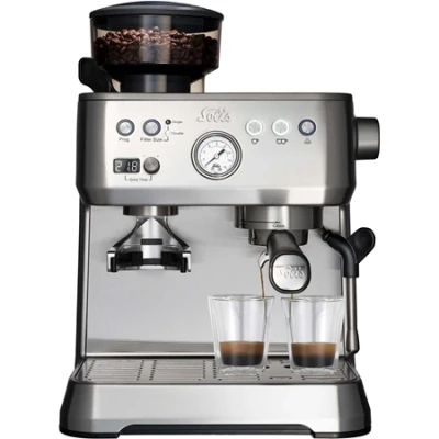 Afbeelding van Espressomachine Solis Grind &amp; Infuse Perfetta RVS