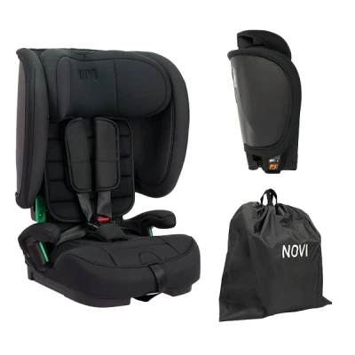 Afbeelding van 80, Korting: Novi Baby Autostoel BabyMorris I Size All Black Incl. Draagtas