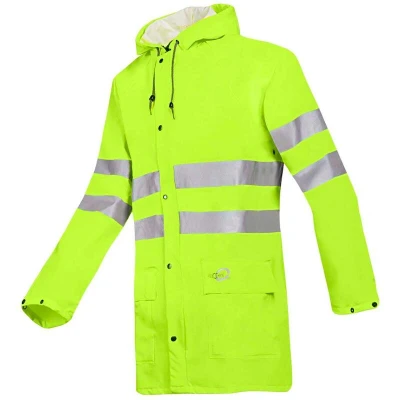 Afbeelding van Regenjas Unzen Hi viz Geel, Maat EEL