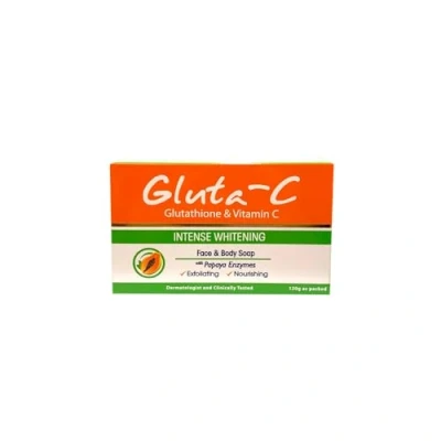 Afbeelding van Gluta C Papaya Exfoliërende zeep, 135 g (1 stuk)