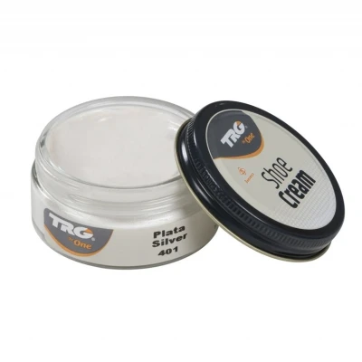 Afbeelding van TRG schoencrème met bijenwas zilver 50 ml