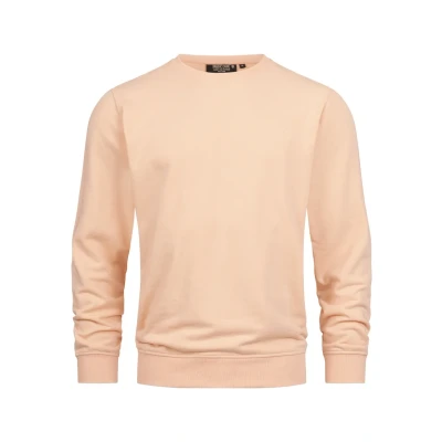 Afbeelding van Indicode Jeans HOLT Sweater, Heren, Maat: Small, Pale peach