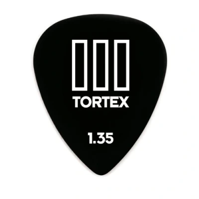 Afbeelding van Dunlop Tortex TIII 1.35mm plectrum