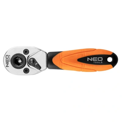Afbeelding van Neo Tools Ratel, Bit Aansluiting, 1/4 Dop 72 Traps, Din 3122