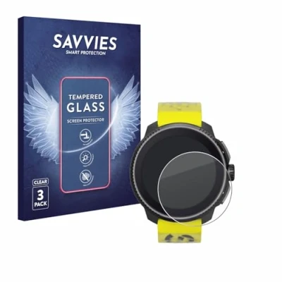 Afbeelding van Savvies Glas Screenprotector voor Suunto Race Gehard Beschermglas 9H (3 Stuks)