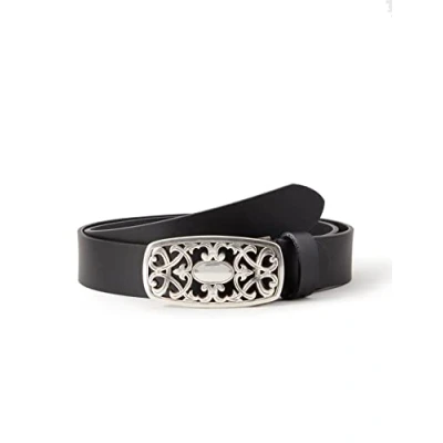 Afbeelding van MGM Damesriem Ornament, zwart, 90