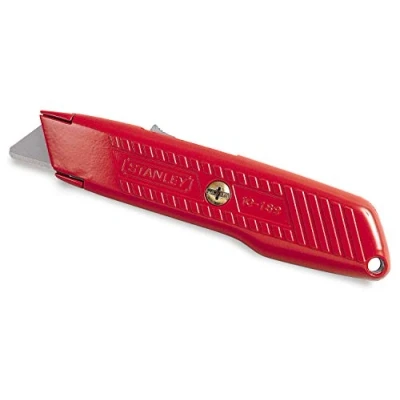 Afbeelding van Stanley Veiligheidsmes 99 E 1 10 189 (met intrekbaar lemmet, 155 mm lengte, automatisch ook geschikt voor linkshandigen