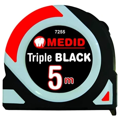 Afbeelding van Medid 7255 Flexometer, drievoudig, zwart