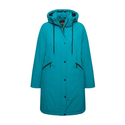 Afbeelding van Ulla Popken Hyprar Triple Function Weather Proof Parka, Dames, Maat: 50/52, Salsa