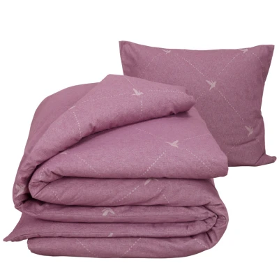 Afbeelding van Dekbedovertrek De Witte Lietaer Piper Lilac Flanel 140 x 200 / 220 cm 1 Persoons