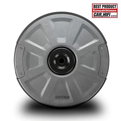 Afbeelding van Emphaser EBS108A Autosubwoofer subwoofer voor in reservewiel Actieve Met ingebouwde versterker 8 inch 20cm 150 Watt RMS
