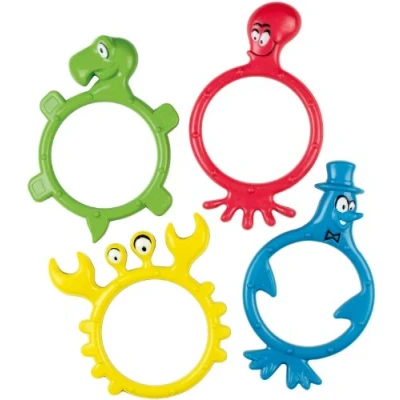 Afbeelding van Beco Sealife Duikringen 4 stuks