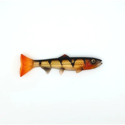 Afbeelding van Hostagevalley Troubletail 22cm (120g) Transparent Perch Shad