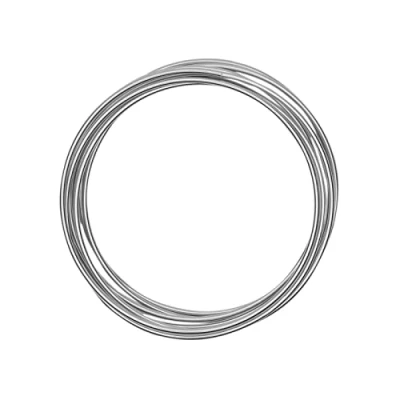 Afbeelding van Vaessen Creative Aluminiumdraad, zilver, 3 mm x m, aluminium draad, knutseldraad, decoratiedraad, bloemistische draad aluminiumdraad sieraden meter buigzame sierdraad, 300 cm,