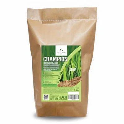 Afbeelding van LERAVA® CHAMPION graszaad voor zon 70m² droogtetolerant en waterbesparend gazonzaad loopvlakbestendig slijtvast geschikt alle locaties grondsoorten &#039;Made in Italy&#039;