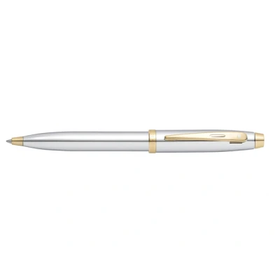 Afbeelding van Sheaffer 100 Chrome GT Balpen Kleur: Chroom De Vulpenwereld