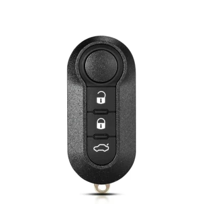Afbeelding van Energy01 beschermhoes voor sleutel Fiat 500 Panda Punto Bravo, zwart