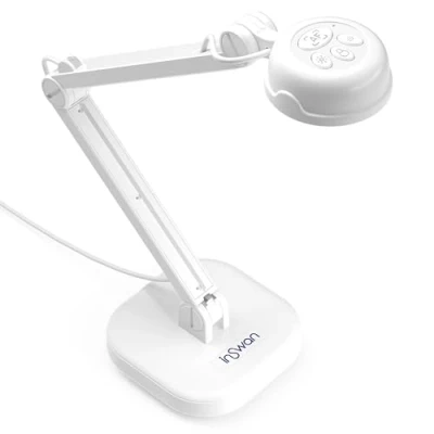Afbeelding van INSWAN INS 1 Viewer/8 MP USB documentcamera autofocus, LED verlichting, microfoon, webconferenties, afstandscursussen, voor Windows, Mac, Chromebook