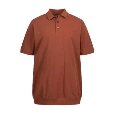 Afbeelding van JP1880 JP1880712617 Poloshirt, Heren, Maat: 4XL, Nature melange