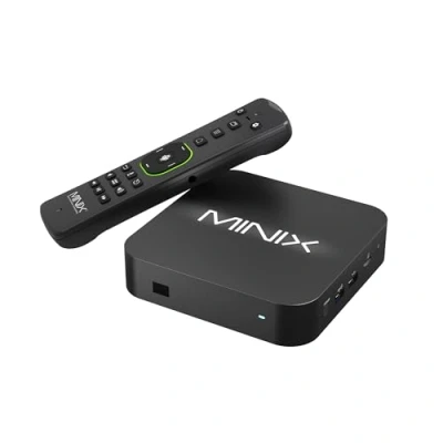 Afbeelding van MINIX U8K AI Android Media Box 8K UHD TV 128 GB eMMC, 8 LPDDR4 RAM Dolby Vision Entertainment Mediaspeler. met A3 Pro Bluetooth zesassige gyroscoop afstandsbediening