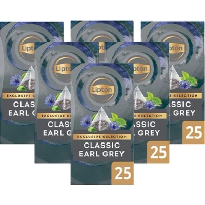 Afbeelding van Lipton Tea Earl Grey 6x25x
