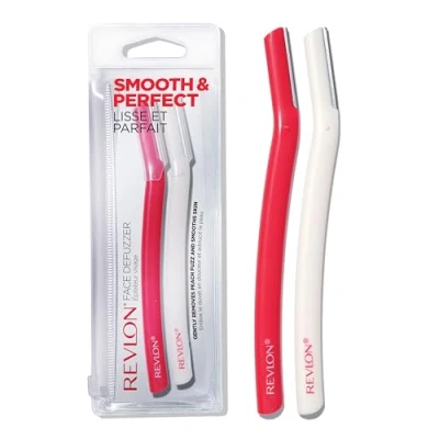 Afbeelding van Revlon Face Defuzzers ontharingshulpmiddel, multifunctioneel gezichtsscheermes (Pack van 2)