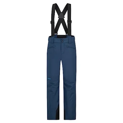 Afbeelding van Ziener AXI Skibroek voor kinderen, sneeuwbroek, waterdicht, winddicht, warm, hale Navy stru, 116