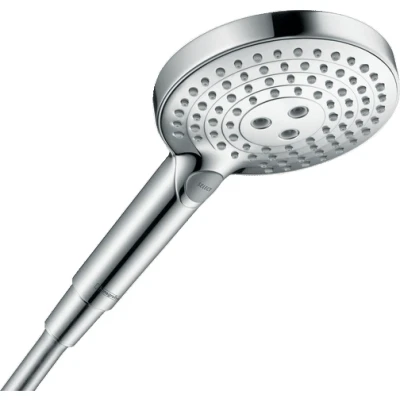 Afbeelding van Hansgrohe raindance select s powderrain handdouche 120mm douchekop 3jet chroom 26014000