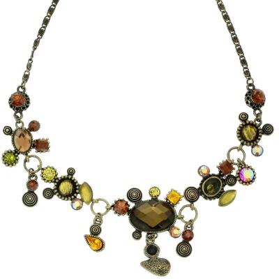 Afbeelding van Behave Groene ketting met stenen