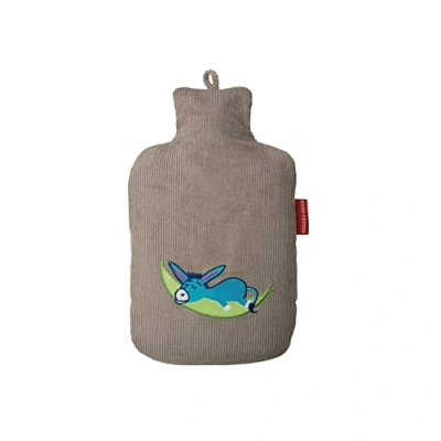 Afbeelding van Hugo Frosch warmwaterkruik ezel 0,8 L Kinderkruik 23x14 cm warm grijs
