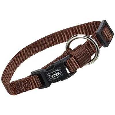 Afbeelding van Nobby Halsband Classic, bruin L: 13 20 cm, B: 10 mm, 1 stuk