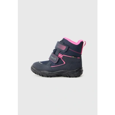 Afbeelding van Superfit Husky Warm gevoerde Gore Tex sneeuwlaarzen, blauw/roze 8020, 25 EU, Blauw Roze EU
