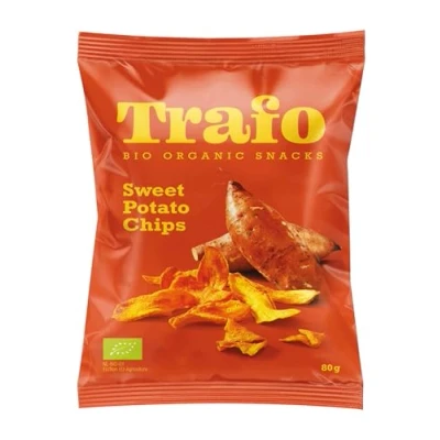 Afbeelding van Trafo Chips zoete aardappel bio 80 g